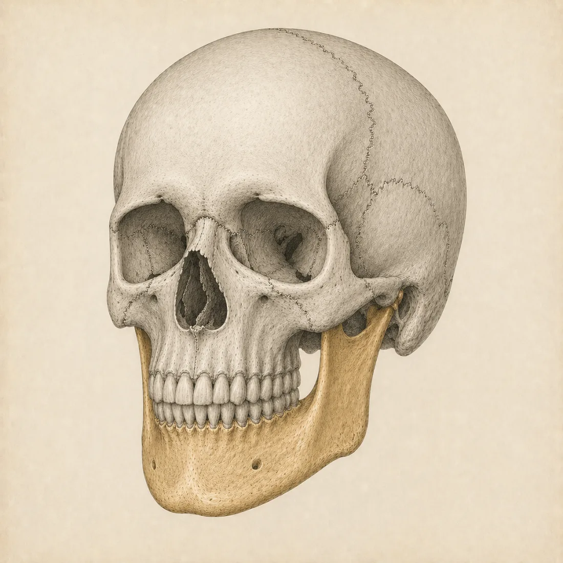 Mandibula — alaleuka kallossa