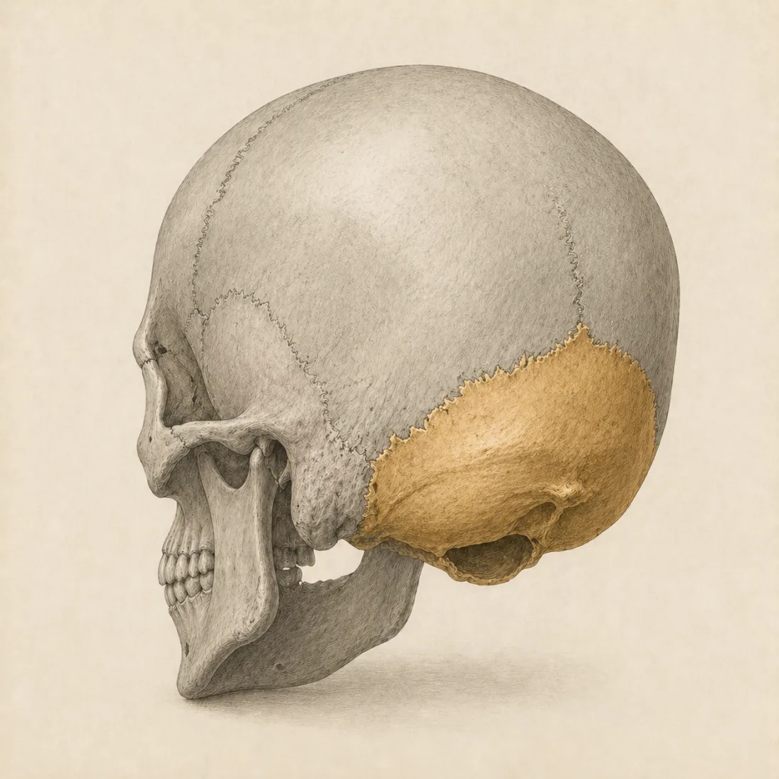 Os occipitale — takaraivoluu kallossa