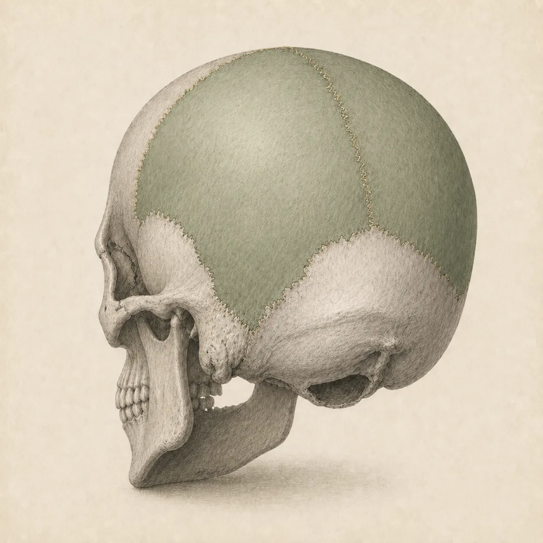 Ossa parietalia — päälakiluut kallossa